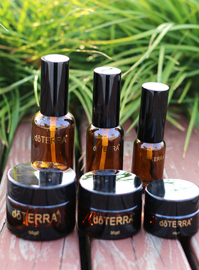 15ml/30ml/50ml棕色乳液瓶喷雾瓶避光玻璃分装瓶带logo