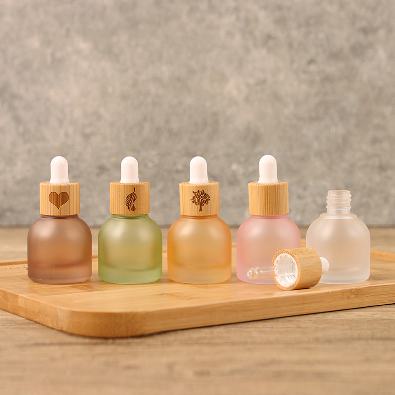 스포이드 화장품 소분 유리 케이스 10ml 핑크 하트 이미지 3