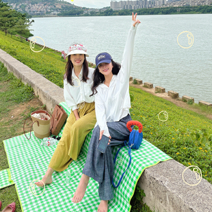 防晒衣女2025新款 凉感连帽短款 黑焦大檐帽 UPF328 花生女郎