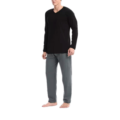 DavidArchy男精梳棉可外穿家居服