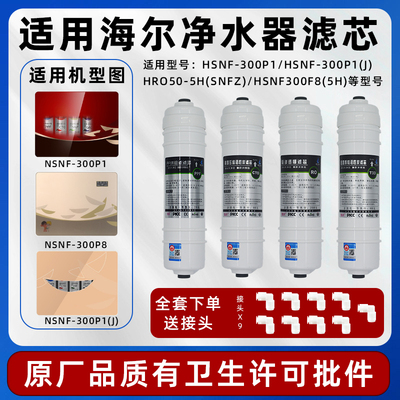 适配海尔HSNF-300P1X/J/P85H滤芯