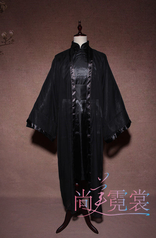 古代夜行衣男黑色蒙面黑衣人服装古装黑色古代男装北京实体店出租