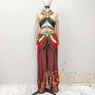 《北京出租》伎乐飞天舞蹈服敦煌舞群舞异域风情丝路飞天演出服装