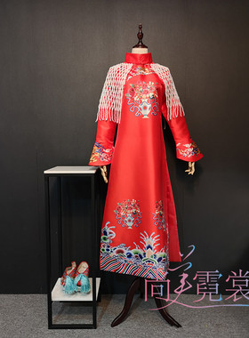 延禧攻略古装清朝妃子装高贵妃格格装清宫装嫔妃印花演出服出租