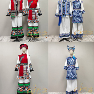 《北京出租》五十六个民族白族剑川白族传统服装走秀旅拍演出服装