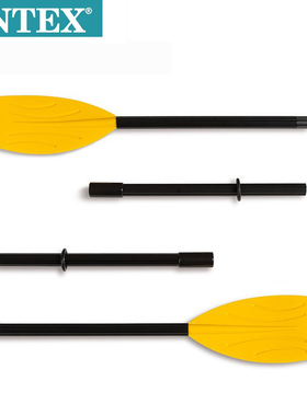 INTEX59623法式船桨塑料划桨划水工具铝合金船桨配件长度122cm