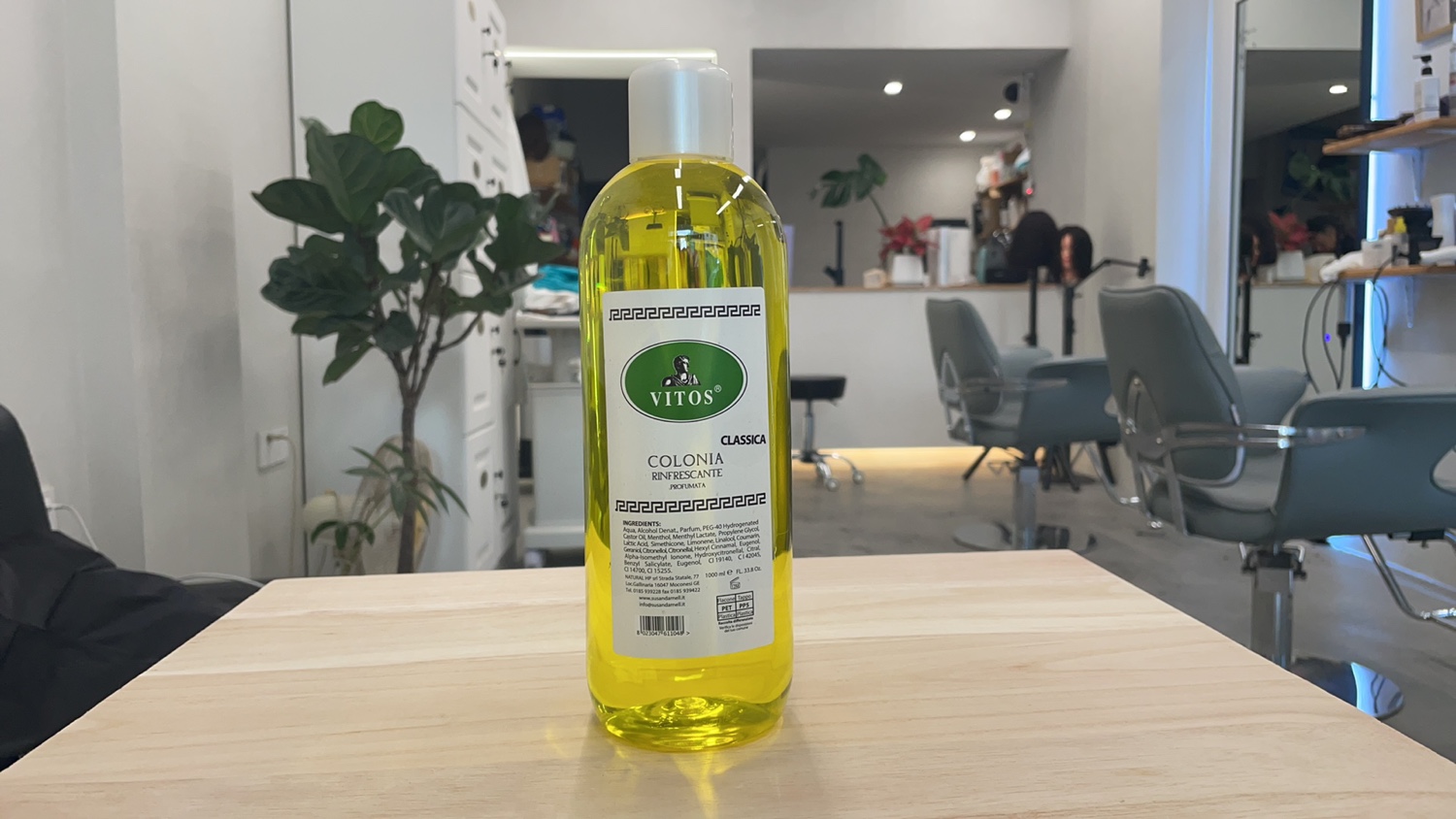 进口须后水VITOS古龙水柠檬味