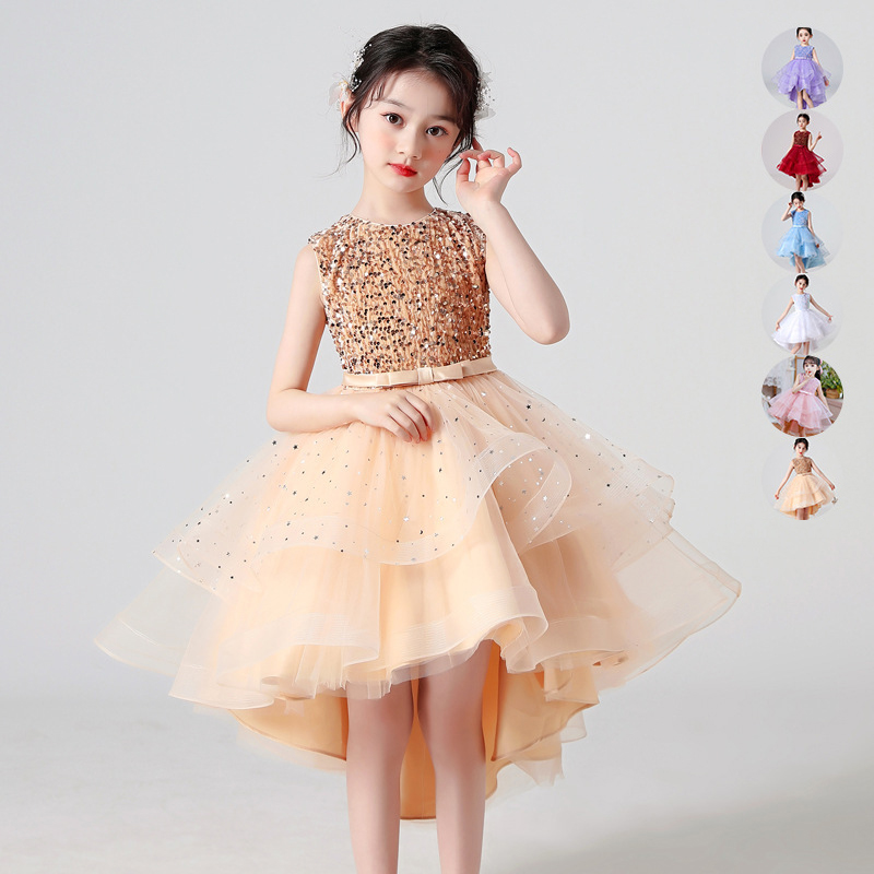 2025新款女童礼服连衣裙