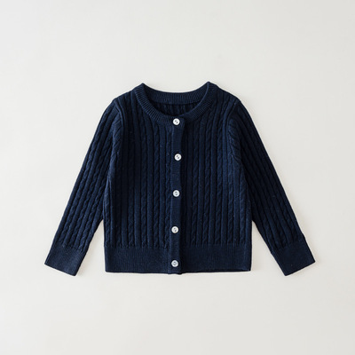 儿童羊毛衫春秋季新款针织开衫