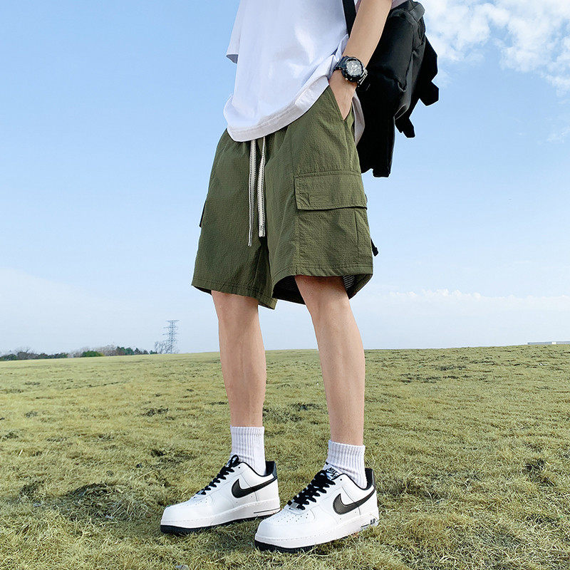 NANGAOFF大码短裤男夏季宽松休闲五分裤胖子肥佬工装裤加肥加大,男装,短裤,淘宝优惠券,粉丝福利购,淘宝优惠卷