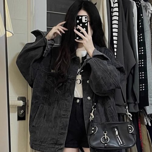 甜美常规款牛仔夹克上衣