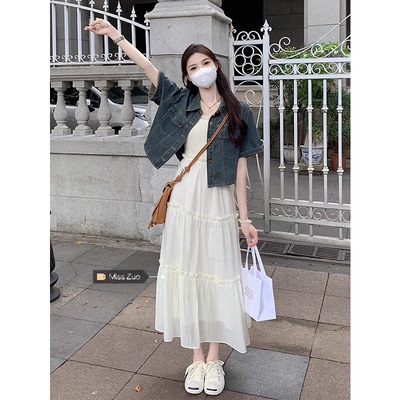 通勤短款牛仔薄款上衣