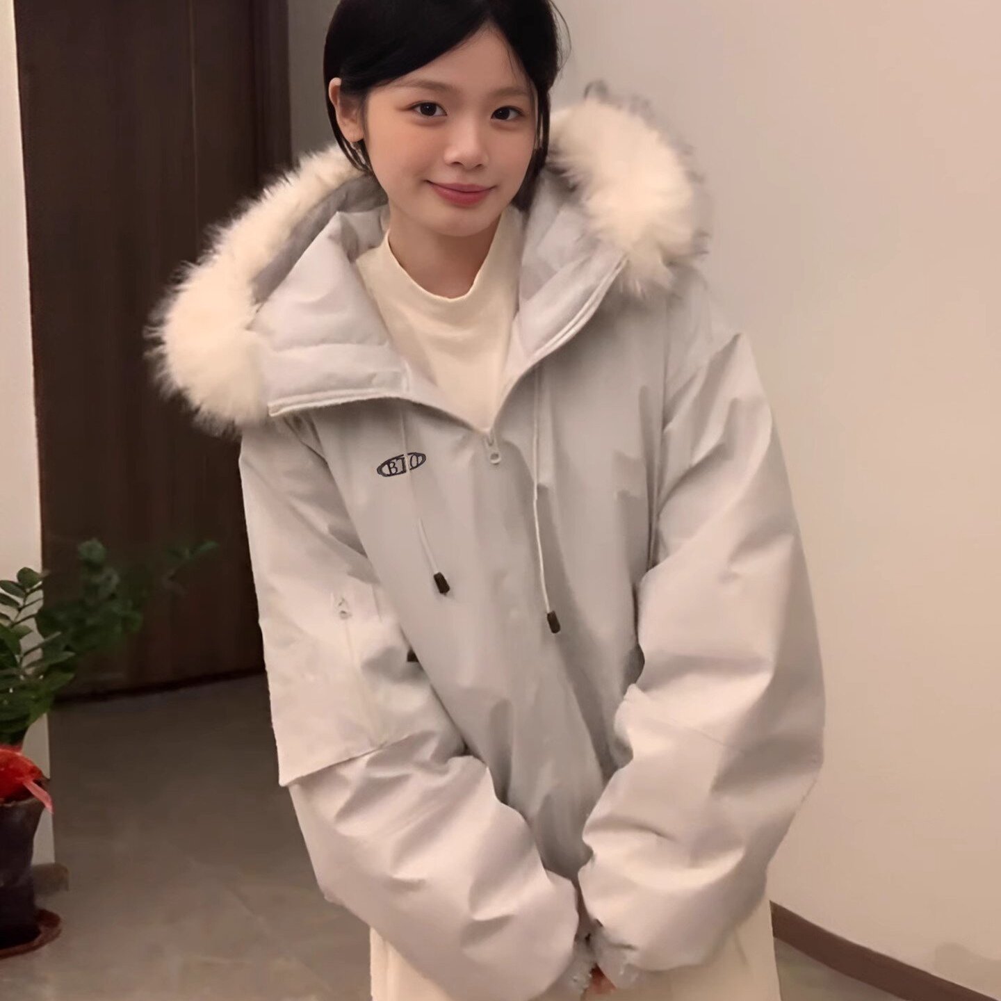 冬季加厚棉袄派克服工装棉衣外套