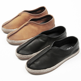 风男鞋一脚蹬社会鞋超软透气渔夫鞋保太和A1082006P130，男鞋休闲鞋，电商B382