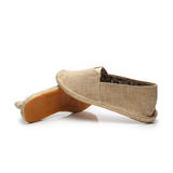 风帆布鞋麻料牛筋底一脚蹬懒人鞋麻布鞋电商b360M08P45，男鞋帆布鞋，星座917（原B382）