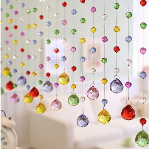 珠帘隔断帘水晶客厅玄关门帘挂帘