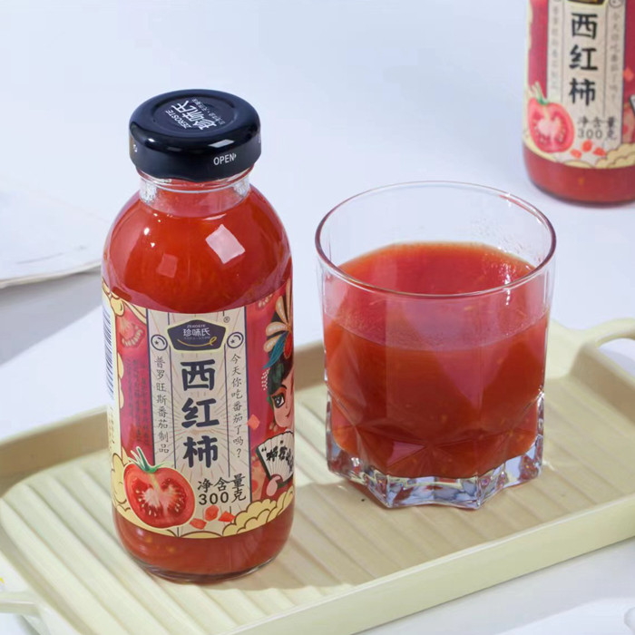 水果西红柿普罗旺斯番茄汁有果肉果蔬饮料300克×6瓶新品常温
