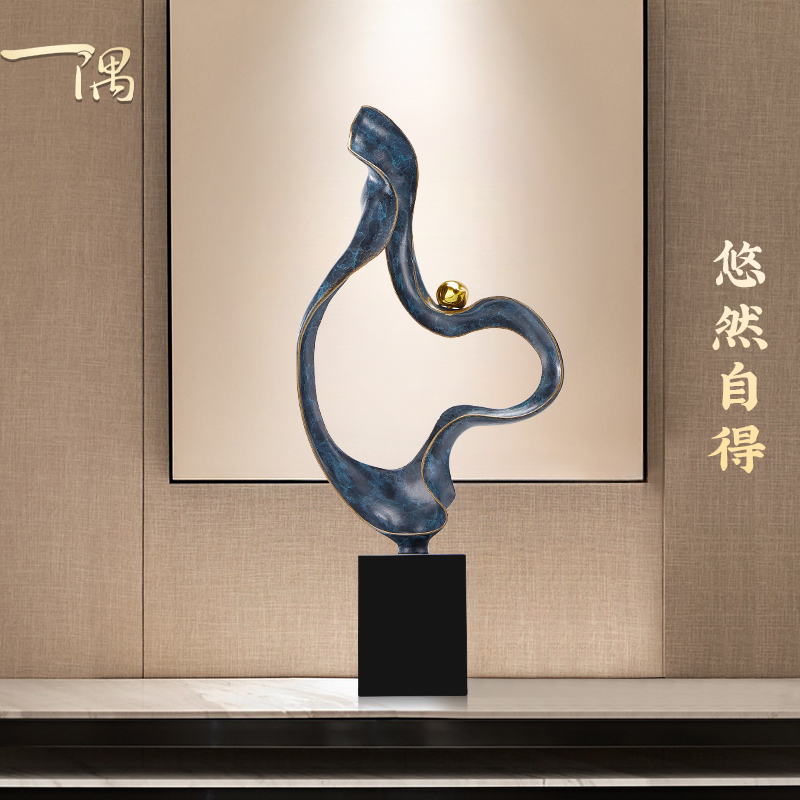 宋式美学禅意风摆件客厅玄关装饰