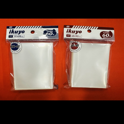 ikuyo双面高透外层卡牌保护套  SIRIUS WS 卡牌 黑白双翼 宝可梦