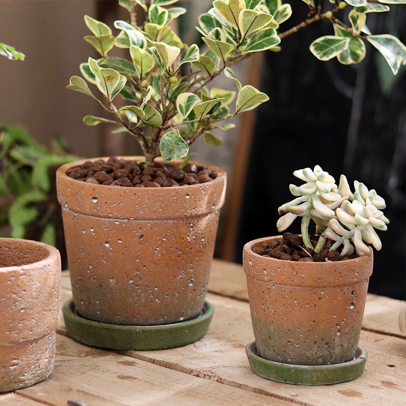 原介家居水泥中国复古花盆