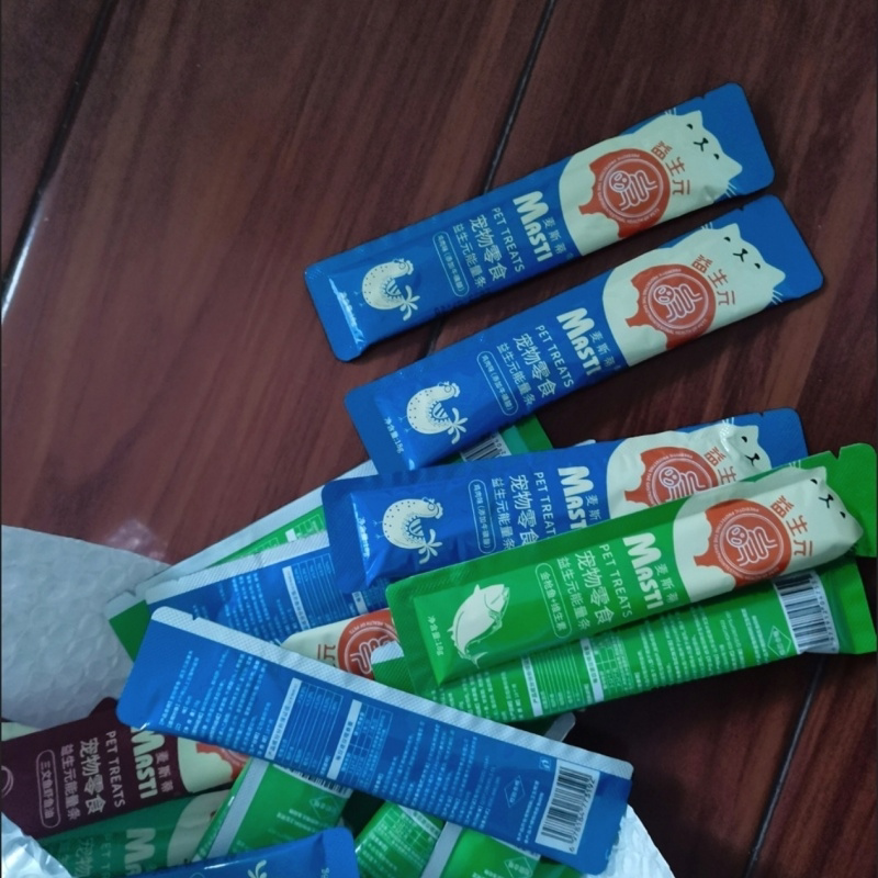 麦斯蒂鱼油猫条猫咪零食罐头粮妙鲜包