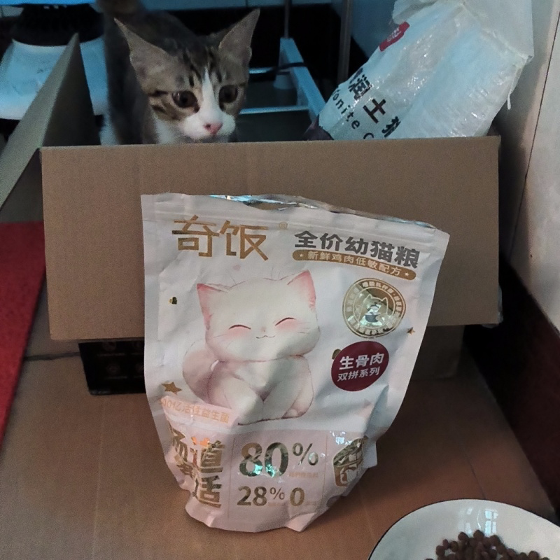 鲜肉幼猫猫粮1到12个月猫粮食0-6猫咪猫粮增