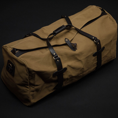 复古重磅帆布包防水超大旅行包