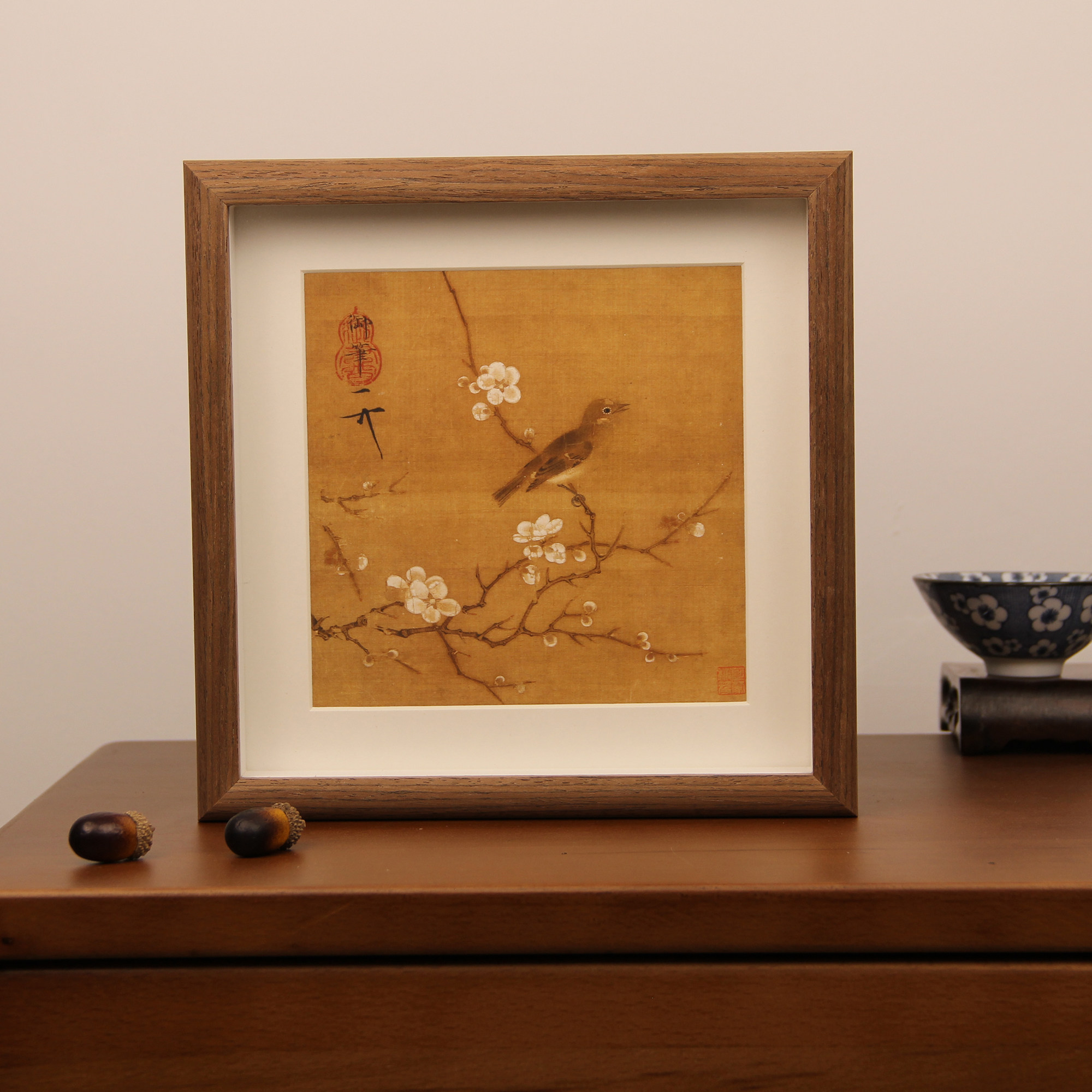 宋氏美学小品国画古画原版复刻高清山水画工笔画客厅卧室装饰画