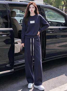 DIONK减龄女套装长裤宽松