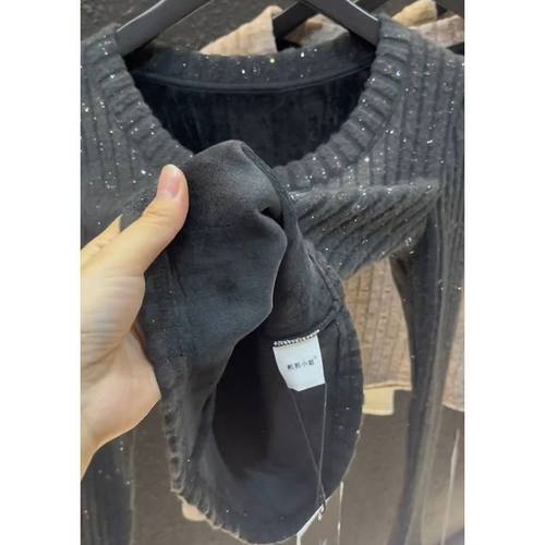 秋冬新款洋气修身显瘦上衣