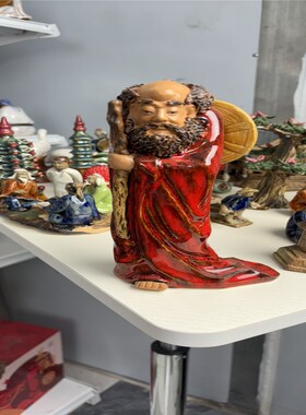 陶瓷达摩祖师摆件