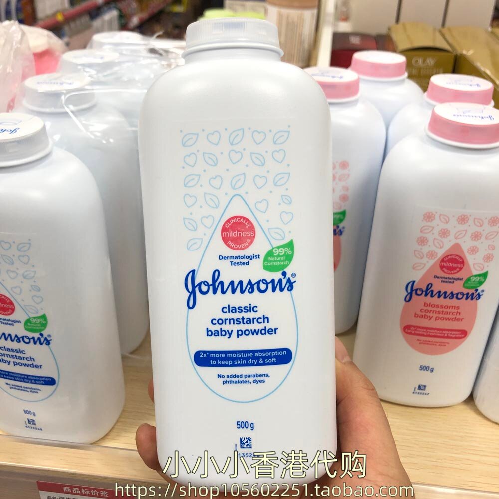 香港进口强生婴儿爽身粉 甜睡花香 新生儿童预防痱子温和干爽舒适