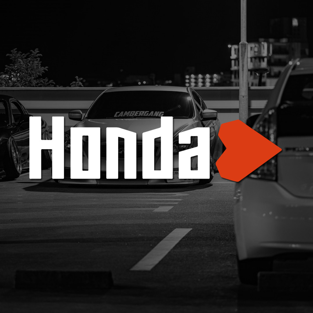 Honda改装贴纸防水不褪色易撕