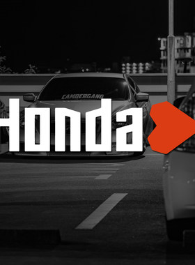 Honda改装贴纸防水不褪色易撕
