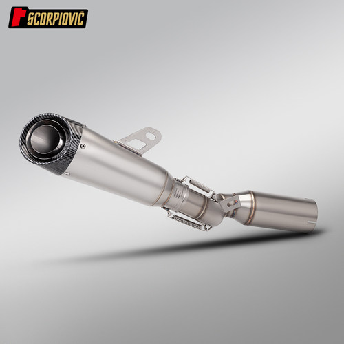 摩托机车改装390ADV DUKE390 250去鼓中段排气管SC天蝎AR炸街尾段