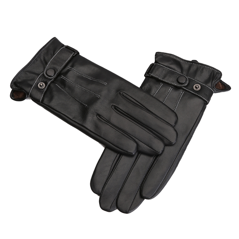 Gants pour homme en peau de mouton - Ref 2781734 Image 1