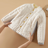 纯棉花手工棉衣女成人加厚保暖居家棉袄大人宽松内穿外穿冬装 棉服