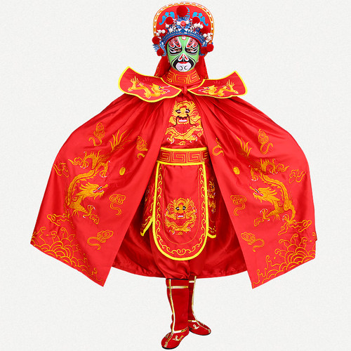 包学会川剧变脸衣服量身定做道具