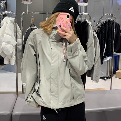 阿迪达斯FOS女子运动休闲潮流户外夹克外套KS0066 KS0067 KS0065