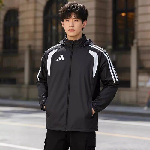 阿迪达斯男子 TIRO26L运动休闲健身梭织夹克外套JY9733 JY9734