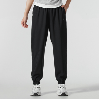 Nike/耐克正品新款女士长裤跑步训练束脚梭织运动长裤HJ1051-010