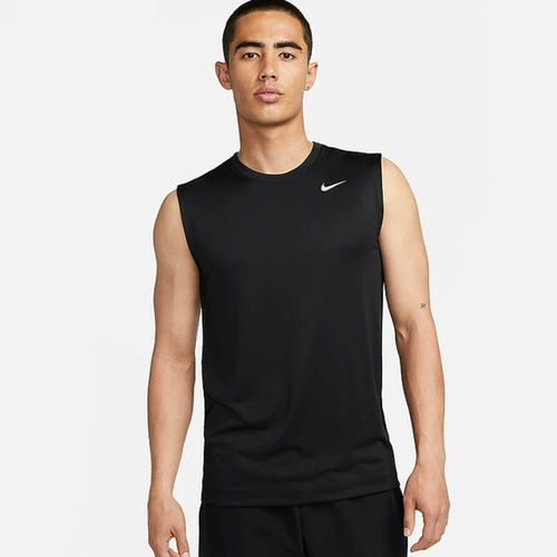 Nike/耐克正品DRI-FIT男士无袖背心训练透气运动T恤衫DX0992-010