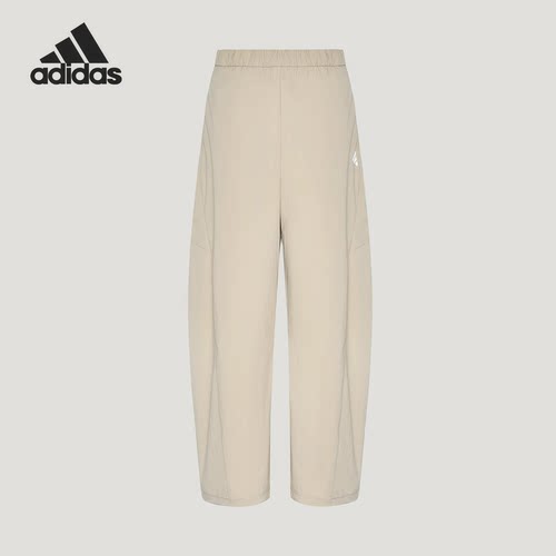 阿迪达斯FOS W WV PANT1 26秋新款女士舒适休闲裤LF2870 LF2871