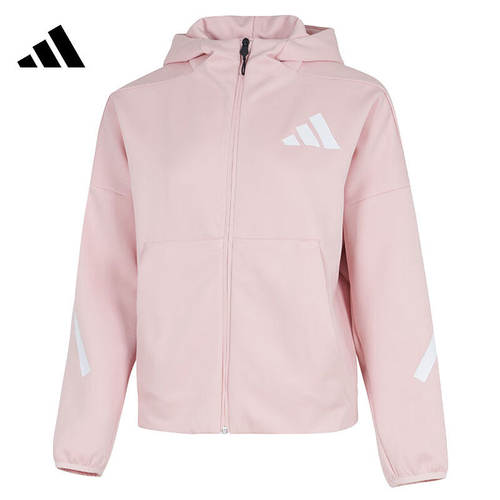 阿迪达斯adidas25秋款女子运动休闲夹克外套法雅 KC7905 KC0055