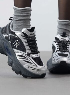 MLB/男女鞋25春季时尚新款情侣运动鞋跑步休闲鞋3ASHWD15N-50BKS