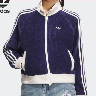 阿迪达斯官方正品三叶草女士经典休闲户外运动外套JN0724 JN0723