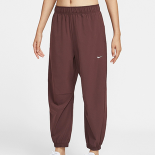 Nike/耐克女春秋新款宽松透气束脚裤运动训练梭织长裤IH8612-652