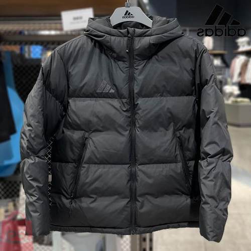 阿迪达斯Adidas女子25冬新款运动保暖羽绒服外套JV6192 JV6191