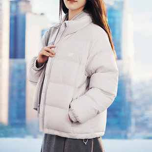 New Balance 25冬款NB女子运动休闲鸭绒立领保暖羽绒服AWJ54321