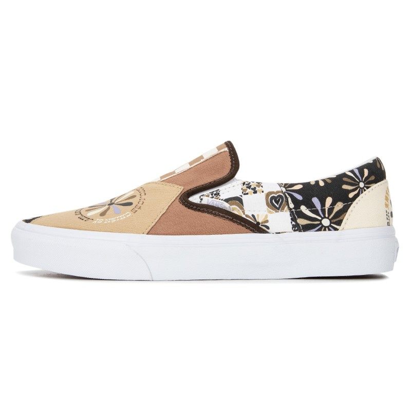 VANS范斯正品Slip On扎染印花一脚蹬男女运动休闲板鞋VN0A5KX8AVY